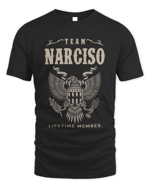 NARCISO TP06-K82 – Personalized Classic Style Apparel “Team NAME Lifetime Member”