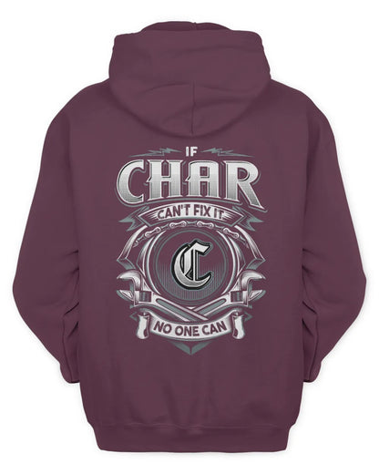 CHAR AP81-K4-626 - Personalized Ahmed Quote Apparel “If Ahmed Can't Fix It, No One Can” - Unisex Hoodie - Maroon