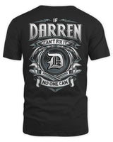 DARREN AP81-K4-626 - Personalized Ahmed Quote Apparel “If Ahmed Can't Fix It, No One Can” - Unisex Standard T-Shirt - Black