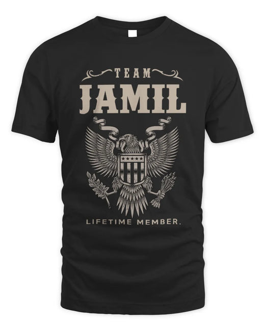 JAMIL TP06-K82 – Personalized Classic Style Apparel “Team NAME Lifetime Member”