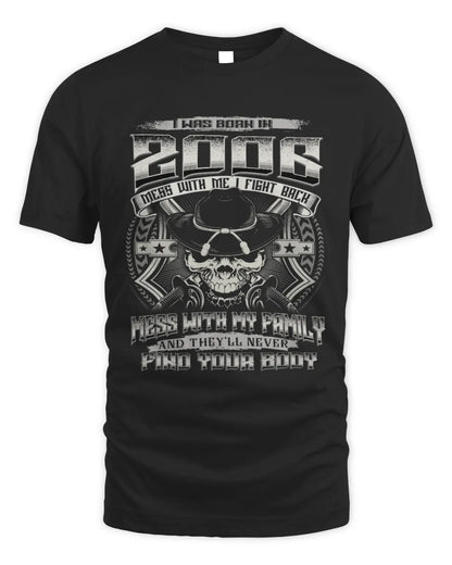 2006 HH89-K2 – Protective Family Quote T-Shirt - Unisex Standard T-Shirt - Black