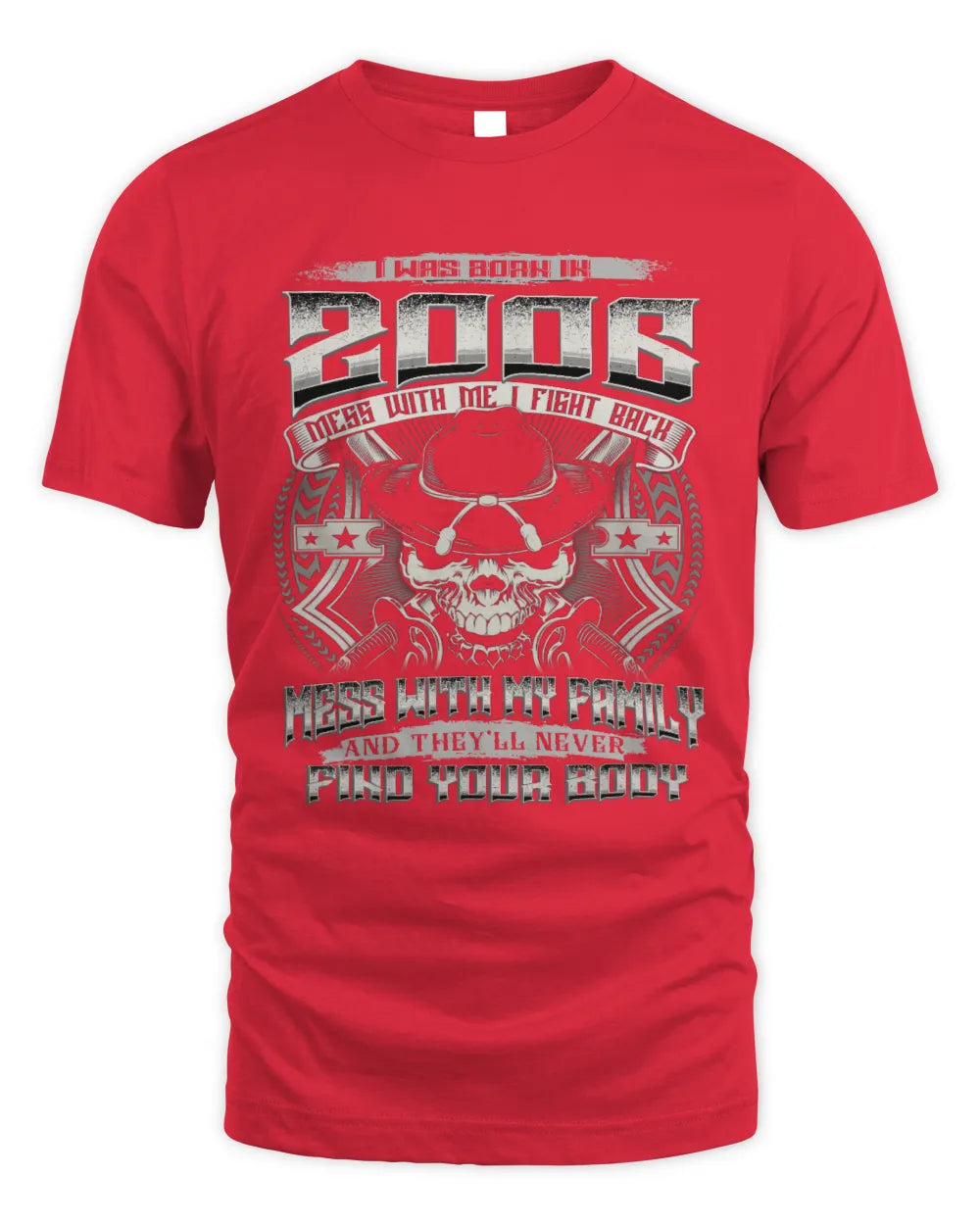 2006 HH89-K2 – Protective Family Quote T-Shirt - Unisex Standard T-Shirt - Red
