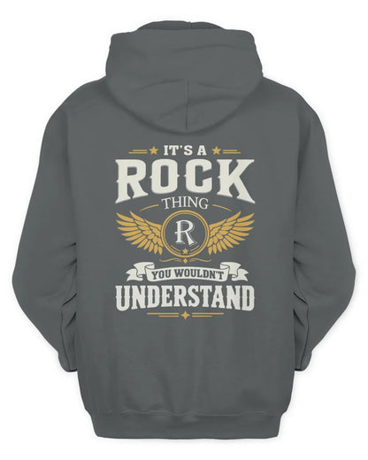 ROCK KT06-M008 It’s a [NAME] Thing – You Wouldn’t Understand | Personalized Vintage T-Shirt - Unisex Hoodie - Charcoal