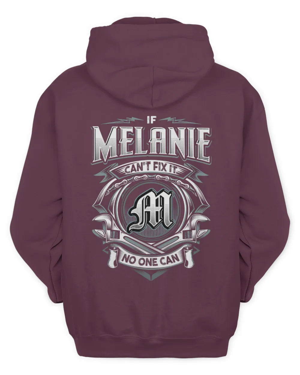 MELANIE AP81-K4-626 - Personalized Ahmed Quote Apparel “If Ahmed Can't Fix It, No One Can” - Unisex Hoodie - Maroon