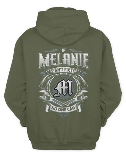 MELANIE AP81-K4-626 - Personalized Ahmed Quote Apparel “If Ahmed Can't Fix It, No One Can” - Unisex Hoodie - Military Green