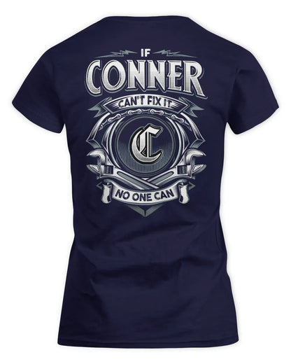 CONNER AP81-K4-626 - Personalized Ahmed Quote Apparel “If Ahmed Can't Fix It, No One Can” - Women's Standard T-Shirt - Navy