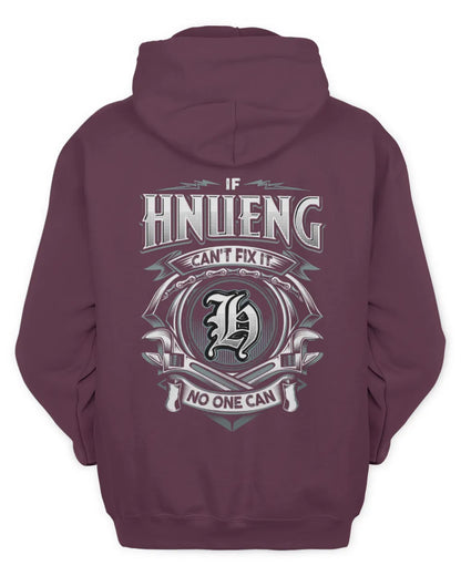 HNUENG AP81-K4-626 - Personalized Ahmed Quote Apparel “If Ahmed Can't Fix It, No One Can” - Unisex Hoodie - Maroon