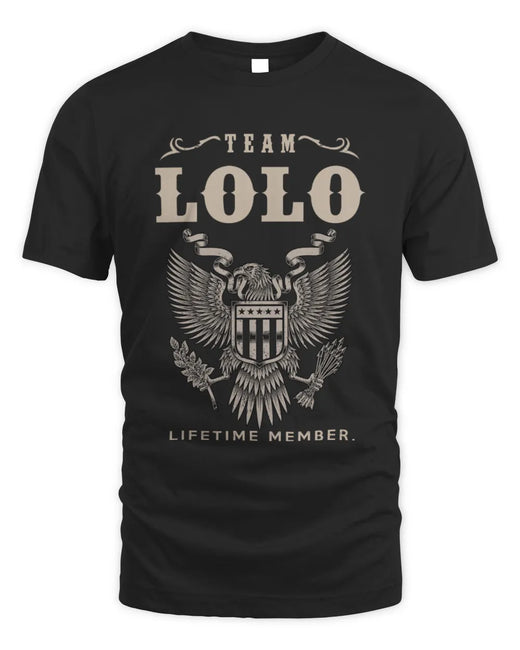 LOLO TP06-K82 – Personalized Classic Style Apparel “Team NAME Lifetime Member”