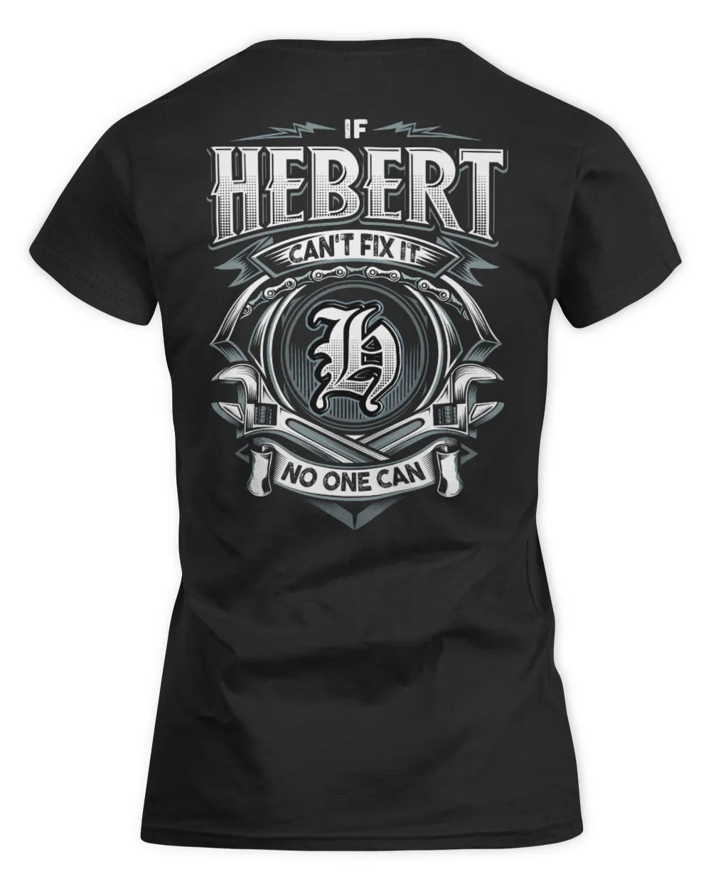 HEBERT AP81-K4-626 - Personalized Ahmed Quote Apparel “If Ahmed Can't Fix It, No One Can” - Women's Standard T-Shirt - Black