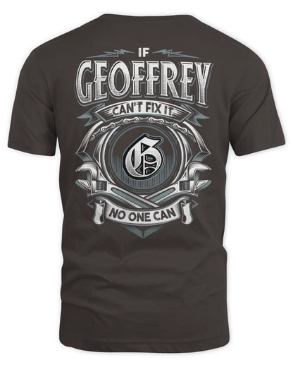 GEOFFREY AP81-K4-626 - Personalized Ahmed Quote Apparel “If Ahmed Can't Fix It, No One Can” - Unisex Standard T-Shirt - Dark Chocolate