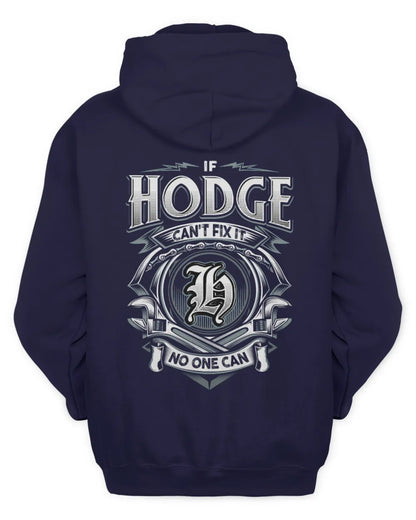 HODGE AP81-K4-626 - Personalized Ahmed Quote Apparel “If Ahmed Can't Fix It, No One Can” - Unisex Hoodie - Navy