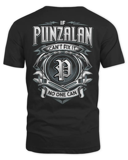 PUNZALAN AP81-K4-626 - Personalized Ahmed Quote Apparel “If Ahmed Can't Fix It, No One Can” - Unisex Standard T-Shirt - Black