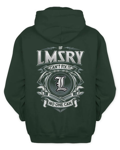 LMSRY AP81-K4-626 - Personalized Ahmed Quote Apparel “If Ahmed Can't Fix It, No One Can” - Unisex Hoodie - Forest Green
