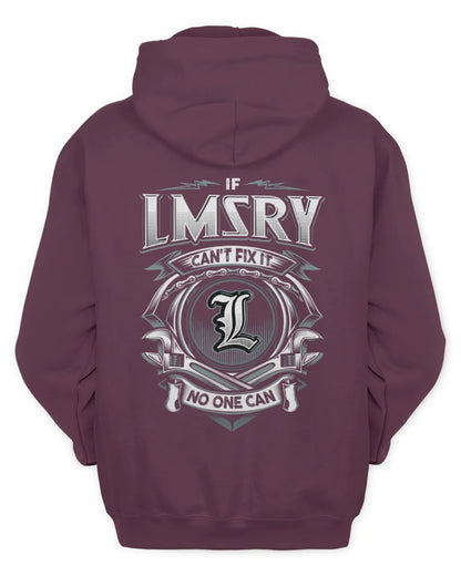 LMSRY AP81-K4-626 - Personalized Ahmed Quote Apparel “If Ahmed Can't Fix It, No One Can” - Unisex Hoodie - Maroon