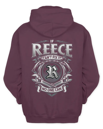 REECE AP81-K4-626 - Personalized Ahmed Quote Apparel “If Ahmed Can't Fix It, No One Can” - Unisex Hoodie - Maroon