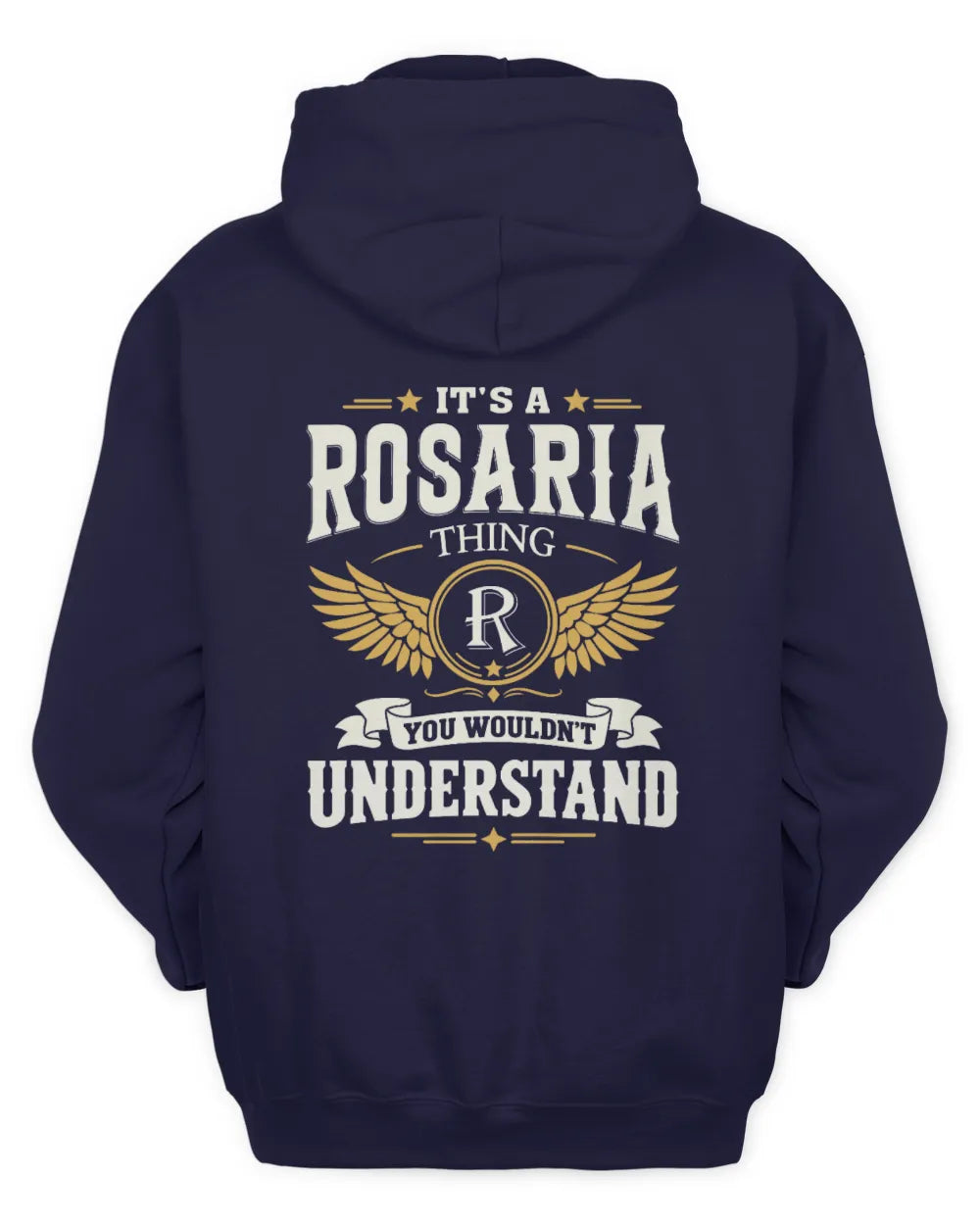 ROSARIA KT06-M008 It’s a [NAME] Thing – You Wouldn’t Understand | Personalized Vintage T-Shirt - Unisex Hoodie - Navy