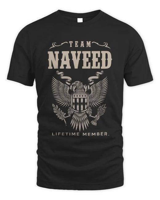 NAVEED TP06-K82 – Personalized Classic Style Apparel “Team NAME Lifetime Member”