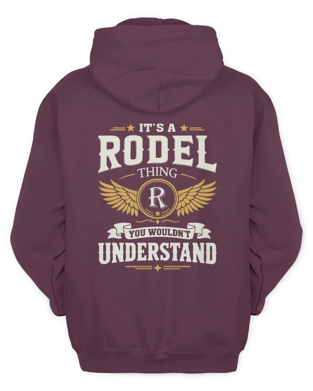 RODEL KT06-M008 It’s a [NAME] Thing – You Wouldn’t Understand | Personalized Vintage T-Shirt - Unisex Hoodie - Maroon