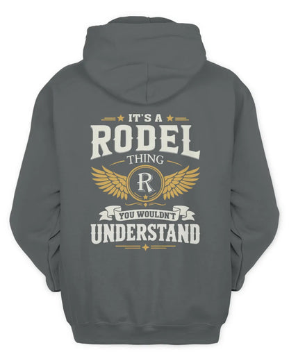 RODEL KT06-M008 It’s a [NAME] Thing – You Wouldn’t Understand | Personalized Vintage T-Shirt - Unisex Hoodie - Charcoal
