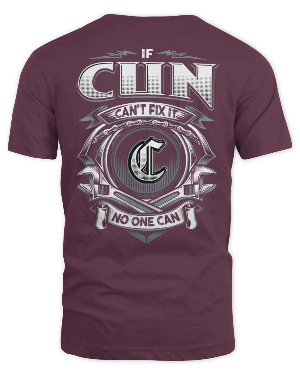 CUN AP81-K4-626 - Personalized Ahmed Quote Apparel “If Ahmed Can't Fix It, No One Can” - Unisex Standard T-Shirt - Maroon