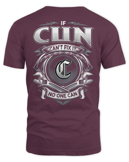 CUN AP81-K4-626 - Personalized Ahmed Quote Apparel “If Ahmed Can't Fix It, No One Can” - Unisex Standard T-Shirt - Maroon