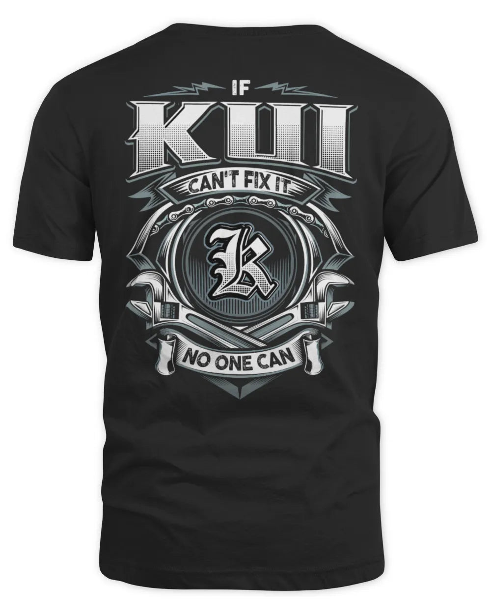 KUI AP81-K4-626 - Personalized Ahmed Quote Apparel “If Ahmed Can't Fix It, No One Can”