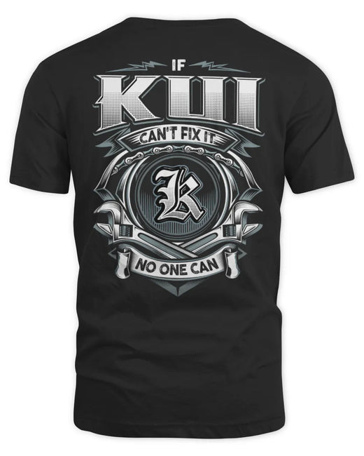 KUI AP81-K4-626 - Personalized Ahmed Quote Apparel “If Ahmed Can't Fix It, No One Can”