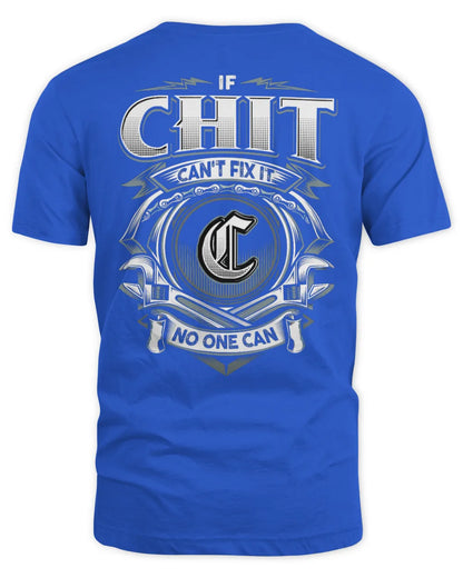 CHIT AP81-K4-626 - Personalized Ahmed Quote Apparel “If Ahmed Can't Fix It, No One Can” - Unisex Standard T-Shirt - Royal