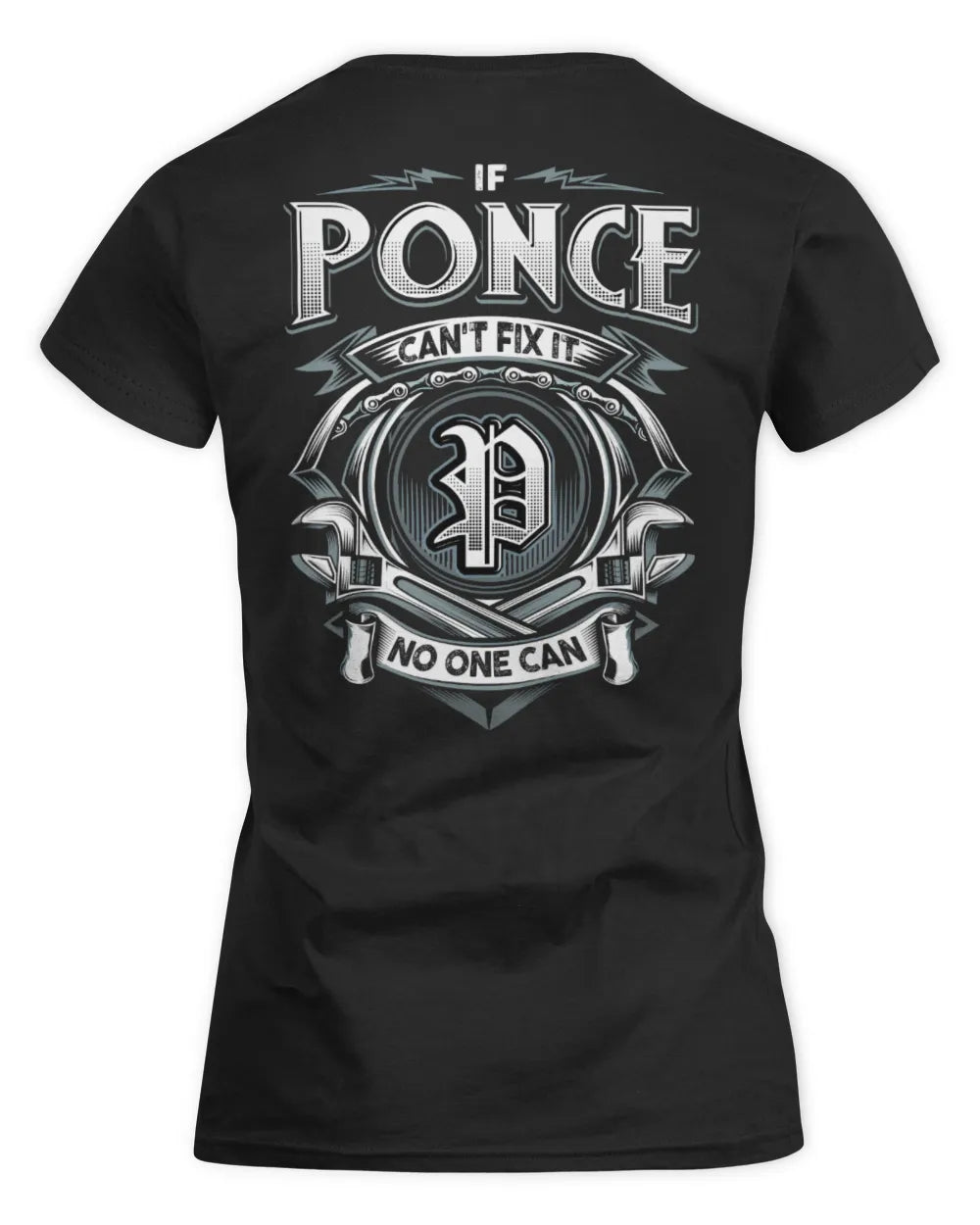 PONCE AP81-K4-626 - Personalized Ahmed Quote Apparel “If Ahmed Can't Fix It, No One Can” - Women's Standard T-Shirt - Black