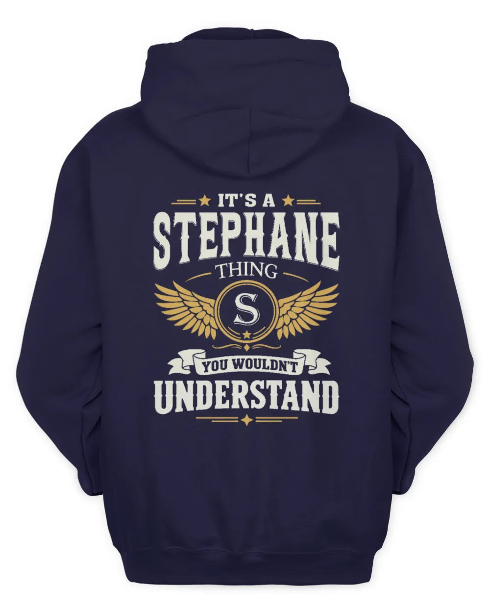 STEPHANE KT06-M008 It’s a [NAME] Thing – You Wouldn’t Understand | Personalized Vintage T-Shirt - Unisex Hoodie - Navy