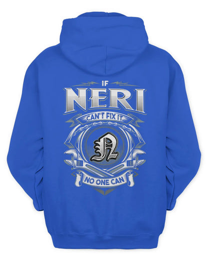 NERI AP81-K4-626 - Personalized Ahmed Quote Apparel “If Ahmed Can't Fix It, No One Can” - Unisex Hoodie - Royal