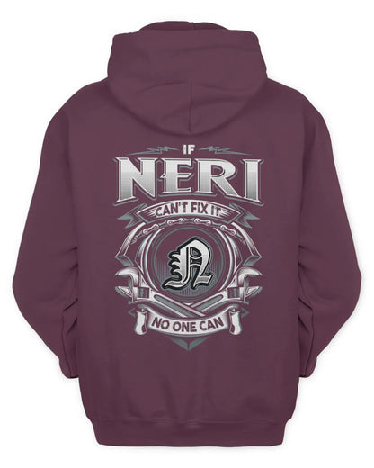 NERI AP81-K4-626 - Personalized Ahmed Quote Apparel “If Ahmed Can't Fix It, No One Can” - Unisex Hoodie - Maroon