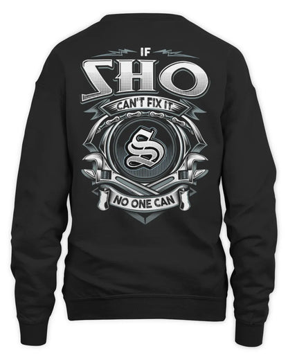 SHO AP81-K4-626 - Personalized Ahmed Quote Apparel “If Ahmed Can't Fix It, No One Can” - Unisex Sweatshirt - Black