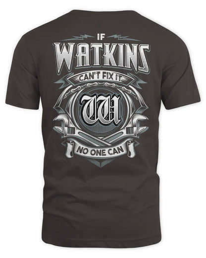 WATKINS AP81-K4-626 - Personalized Ahmed Quote Apparel “If Ahmed Can't Fix It, No One Can” - Unisex Standard T-Shirt - Dark Chocolate
