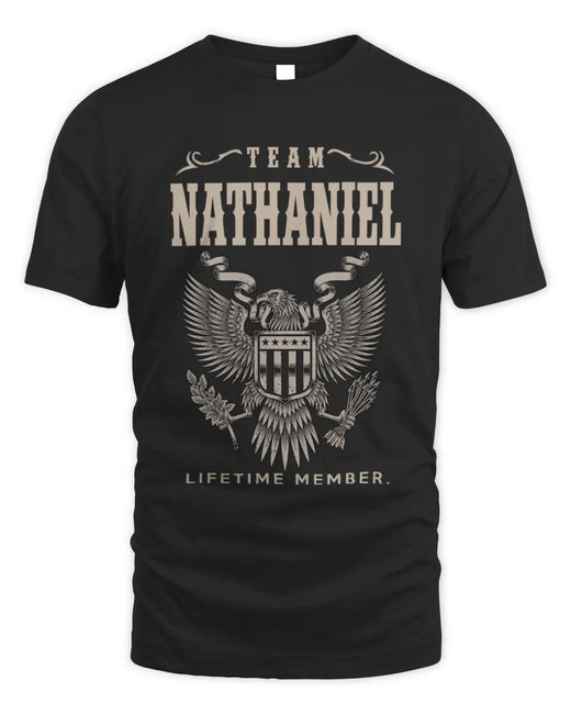 NATHANIEL TP06-K82 – Personalized Classic Style Apparel “Team NAME Lifetime Member”
