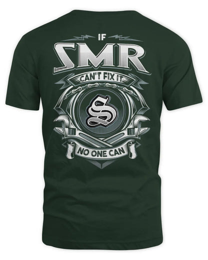 SMR AP81-K4-626 - Personalized Ahmed Quote Apparel “If Ahmed Can't Fix It, No One Can” - Unisex Standard T-Shirt - Forest Green