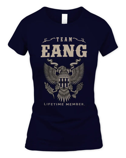 EANG TP06-K82 – Personalized Classic Style Apparel “Team NAME Lifetime Member” - Women's Standard T-Shirt - Navy