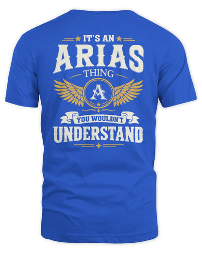 ARIAS KT06-M008 It’s a [NAME] Thing – You Wouldn’t Understand | Personalized Vintage T-Shirt - Unisex Standard T-Shirt - Royal