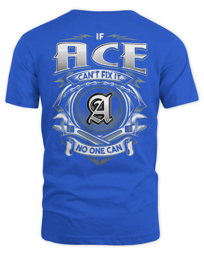 ACE AP81-K4-626 - Personalized Ahmed Quote Apparel “If Ahmed Can't Fix It, No One Can” - Unisex Standard T-Shirt - Royal