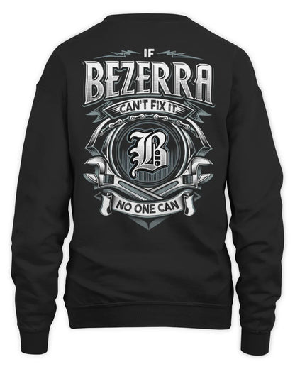 BEZERRA AP81-K4-626 - Personalized Ahmed Quote Apparel “If Ahmed Can't Fix It, No One Can” - Unisex Sweatshirt - Black