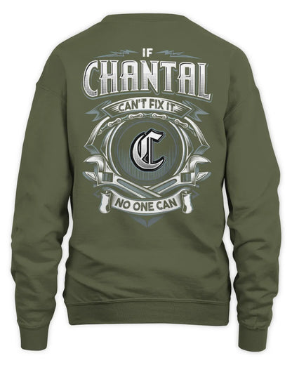 CHANTAL AP81-K4-626 - Personalized Ahmed Quote Apparel “If Ahmed Can't Fix It, No One Can” - Unisex Sweatshirt - Military Green