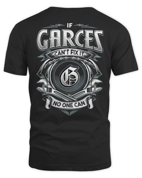 GARCES AP81-K4-626 - Personalized Ahmed Quote Apparel “If Ahmed Can't Fix It, No One Can” - Unisex Standard T-Shirt - Black