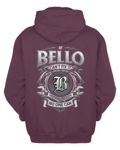 BELLO AP81-K4-626 - Personalized Ahmed Quote Apparel “If Ahmed Can't Fix It, No One Can” - Unisex Hoodie - Maroon