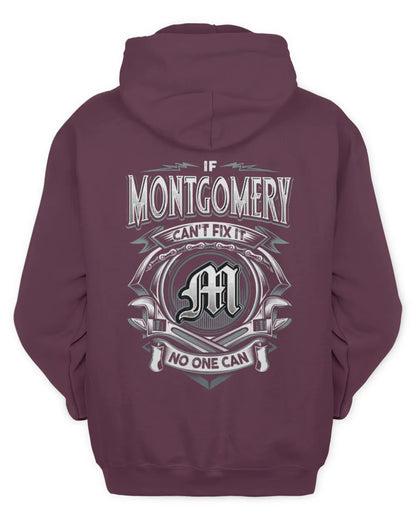 MONTGOMERY AP81-K4-626 - Personalized Ahmed Quote Apparel “If Ahmed Can't Fix It, No One Can” - Unisex Hoodie - Maroon
