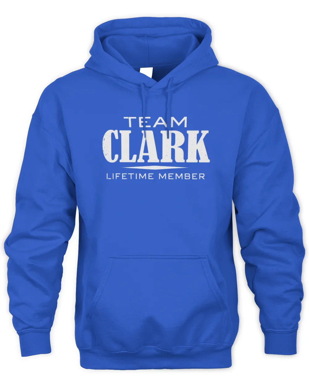 CLARK BL62-K4-128 - Personalized “Team NAME Lifetime Member” - Unisex Hoodie - Royal