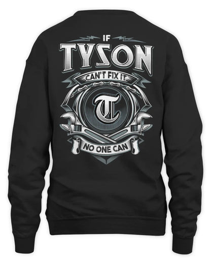 TYSON AP81-K4-626 - Personalized Ahmed Quote Apparel “If Ahmed Can't Fix It, No One Can” - Unisex Sweatshirt - Black