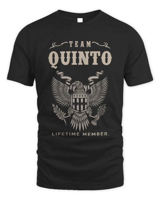 QUINTO TP06-K82 – Personalized Classic Style Apparel “Team NAME Lifetime Member”