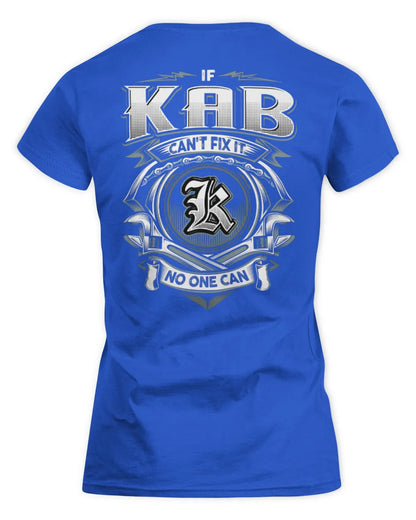 KAB AP81-K4-626 - Personalized Ahmed Quote Apparel “If Ahmed Can't Fix It, No One Can” - Women's Standard T-Shirt - Royal