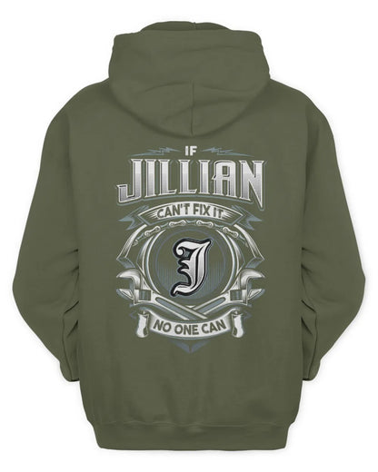 JILLIAN AP81-K4-626 - Personalized Ahmed Quote Apparel “If Ahmed Can't Fix It, No One Can” - Unisex Hoodie - Military Green