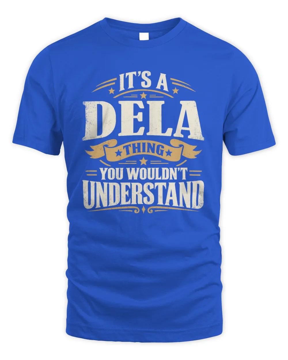 DELA P08 TH51 - Personalized “It’s a/an [NAME] Thing – You Wouldn’t Understand” Shirt - Unisex Standard T-Shirt - Royal